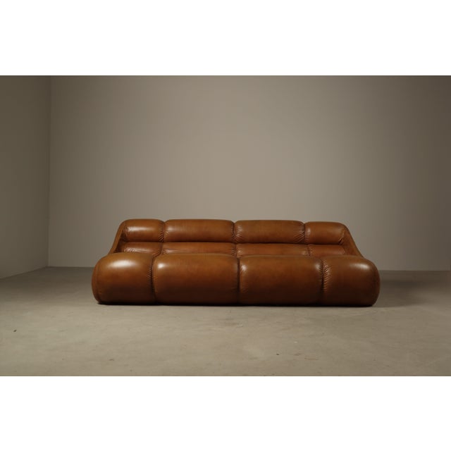 Iconic three-seat ‘Ciuingam’ sofa designed by Jonathan De Pas, Donato D’Urbino and Paolo Lomazzi in 1967. The sofa is...