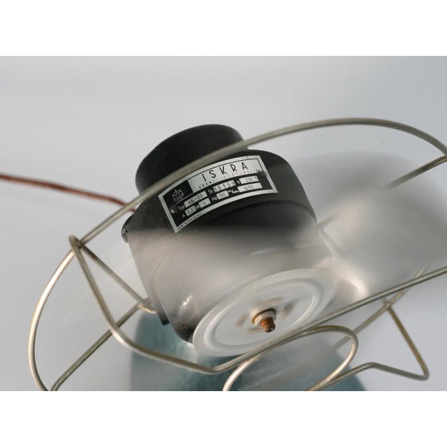 Mid-Century Industrial Table Fan from Iskra For Sale - Image 11 of 13