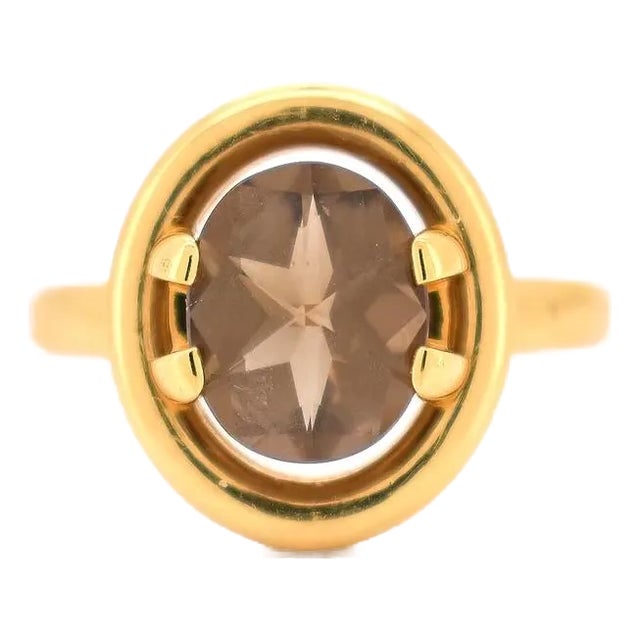 Poiray - My Preference - 18-Carat Gold Ring With 7 Interchangeable Stones, Size 8.5 For Sale