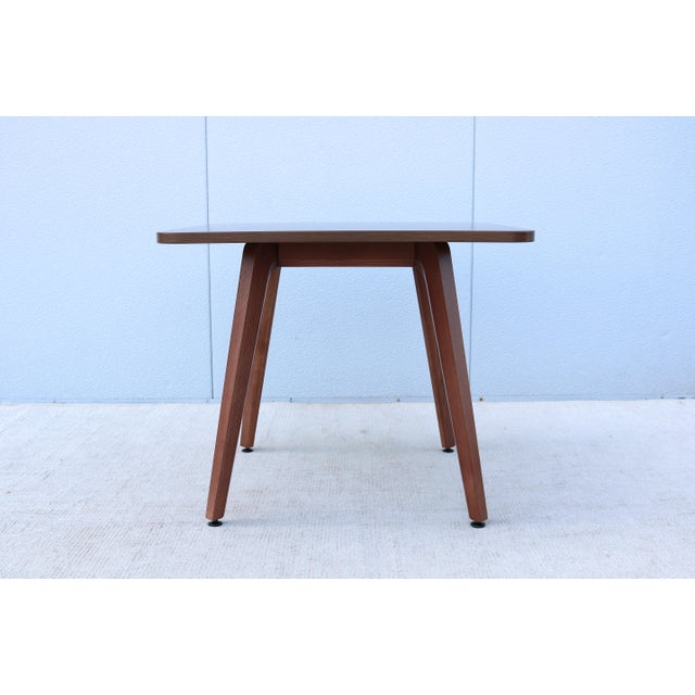 Mid-Century Modern Mid-Century Modern Style Eleven Wood Square Solid Ash Wood Dining Table by Ofs For Sale - Image 3 of 12