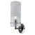 Reeded Cylinder Bula Wall Light Chrome For Sale - Image 4 of 4