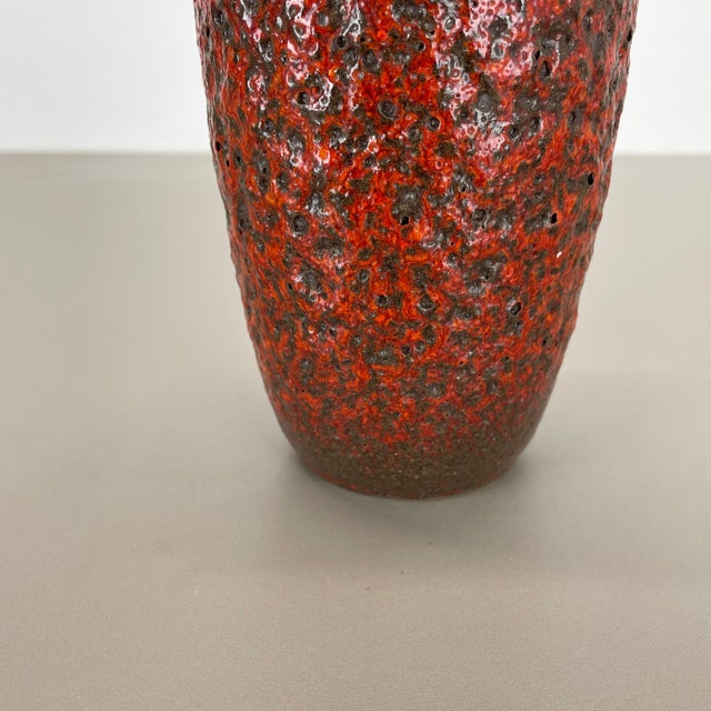 Fat Lava Vase from Scheurich, 1970s For Sale - Image 6 of 18