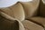 Beautiful le bambole sofa reupholstered in beautiful beige cotton velvet upholstery, designed by mario bellini for b&b...