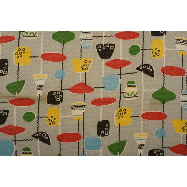 1950 S Mid Century Modern Curtain Panel Chairish