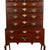 Antique 18thC American Federal Queen Anne Mahogany Bonnet-Top Highboy Salem 1790 For Sale - Image 17 of 18
