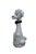 Mid century ceramic spaghetti poodle figurine, circa 1950s Italy. It features raised, textured spaghetti fur, a long...