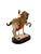 Late 20th Century Late 20th Horse Lamp Vintage Large Asian Pottery Tang Horse on Wooden Base for Oriental Decor For Sale - Image 5 of 11
