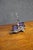 Late 19th Century Late 19th Century Double Salt Cellar With Cobalt Blue Glass Liners, Rococo Revival For Sale - Image 5 of 13