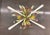 Mid-Century Modern Vintage 1960's Italian Toile Foral Metal Coffee Table Base For Sale - Image 3 of 9