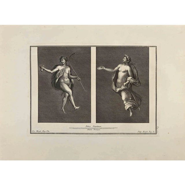 Carlo Nolli, Offering, Etching, 18th Century For Sale