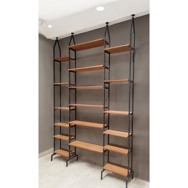 Vintage Swedish Bookcase, 1950s For Sale - Image 3 of 5