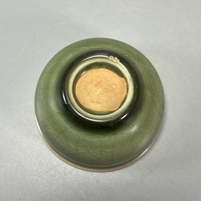 19th Century Antique Chinese Longquan Celadon Bowl For Sale - Image 5 of 5