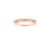 Natural Diamond Engagement Stackable Band Ring in 14k Solid Rose Gold Size 4.5 For Sale In New York - Image 6 of 7