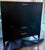 Black Bar Cabinet With Brass Hardware For Sale - Image 4 of 4