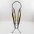 Mathieu Matégot Mid-Century Black, Yellow Lacquered Metal Magazine Holder For Sale - Image 13 of 17