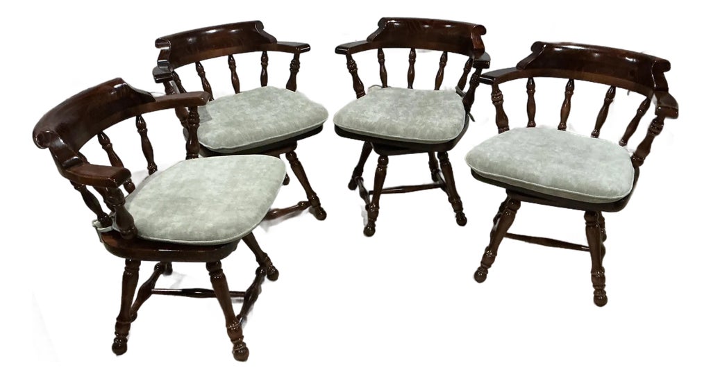 Swivel Dining Chairs for Sale | Chairish