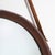 Brown Round Wall Mirror with Leather Strap, 1960s For Sale - Image 8 of 14