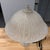 Rare art glass shade and iron stemmed table lamp. Beautiful glow. The glass has a marble design that was made into the...