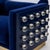 Wood Blue Velvet Lounge Chairs from Justfurnituress, Set of 2 For Sale - Image 7 of 10
