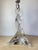 Glass Maison Saint Louis France Twisted Crystal Table Lamp, Signed French Mid-Century Modern Lighting For Sale - Image 7 of 12
