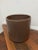 Taupe 1960s Architectural Gainey Planter Ac-12 Taupe/Brown For Sale - Image 8 of 8