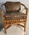 Folk Art 1940s Haywood Wakefield Rattan Child's Chair For Sale - Image 3 of 11