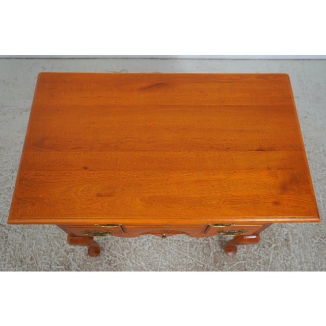 New England Queen Anne Style Dressing Table Lowboy For Sale In Philadelphia - Image 6 of 17