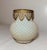 Arts & Crafts Antique Hand Blown Bohemian Loetz Bronze Mounted White Glass Potpourri Jar Vase For Sale - Image 3 of 10
