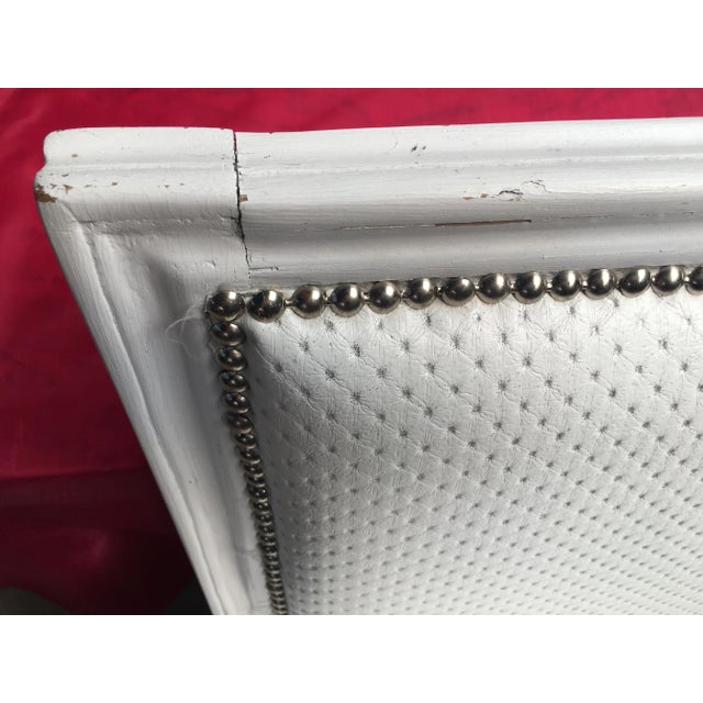 Small White 2-Seat Sofa, 1930s For Sale - Image 11 of 18