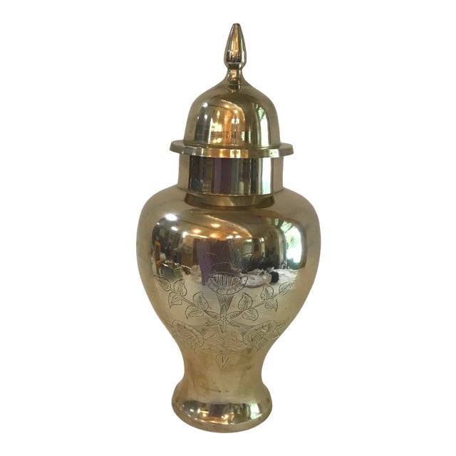 Vintage Brass Urn For Sale