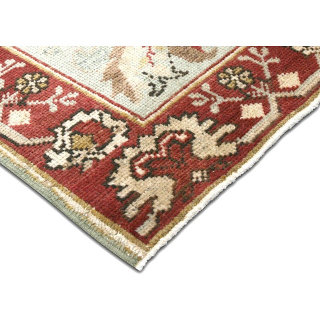 Illustration 1960s Turkish Oushak Rug For Sale - Image 3 of 7