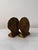 Vintage Brass Olee Seashell Bookends- a Pair For Sale - Image 4 of 5