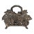 Vintage 1994 Godinger Silver Plated Grapevine Napkin Holder For Sale