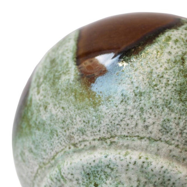 Ceramic West German Pottery Glazed Ceramic Vase, Germany, 1970s For Sale - Image 7 of 10