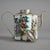 Silver Chinese Miniature Porcelain Teapot with Silver Overlay 20th Century For Sale - Image 8 of 9