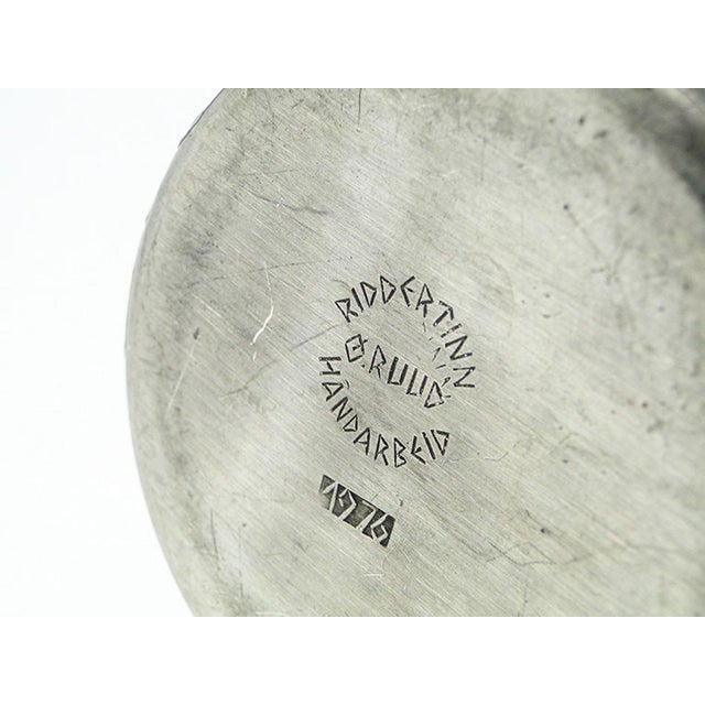 Postmodern Postmodern Greek Tin Tea Basket, 1970s For Sale - Image 3 of 8