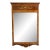 Rectangle Federal or Empire-Style Satinwood Marquetry Wall Mirror For Sale