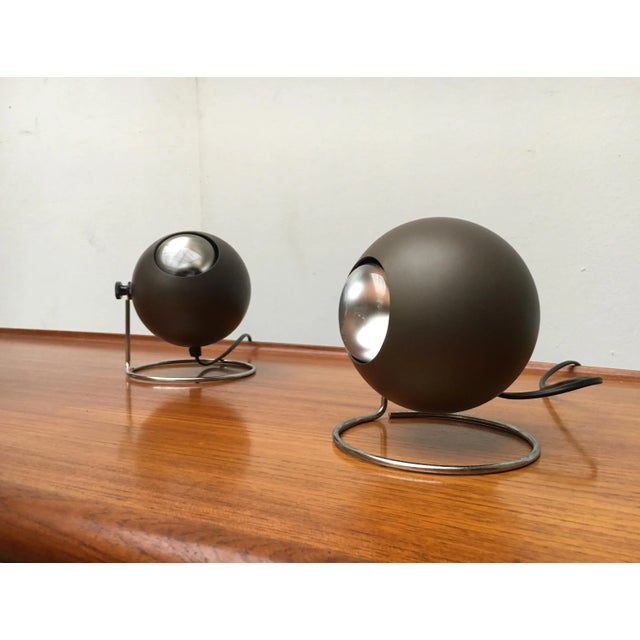 1960s Mid-Century Table Lamps from Erco, Set of 2 For Sale - Image 5 of 18