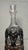 Antique Ornate Silverplate Bronze Over Glass Liquor Carafe Decanter Bottle Jar For Sale - Image 9 of 13