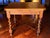 1930s Solid Quarter Sawn Oak Barley Twist Draw Leaf Table. For Sale - Image 12 of 12