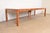 Milo Baughman Milo Baughman Style Burl Wood Parsons Extension Dining Table, Newly Refinished For Sale - Image 4 of 15