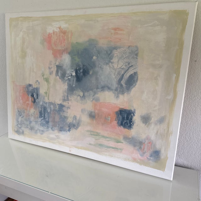Original Large Abstract Acrylic Ethereal Painting For Sale - Image 12 of 12
