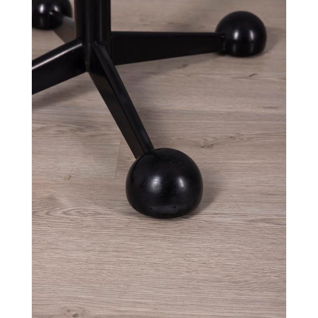 Vintage Trolley Table in Black Metal and Glass from Allegri For Sale - Image 12 of 14