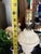 1970s Neoclassical Grecian Distressed Urn Table Lamp For Sale - Image 9 of 9