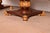 Karges Furniture Style Italian Neoclassical Inlaid Burl Wood and Parcel Gilt Extension Dining Table, Newly Refinished For Sale - Image 14 of 16