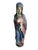 Blue Santos Saint Maria Mary Wood Carved Sculpture Mother of Jesus For Sale - Image 8 of 8