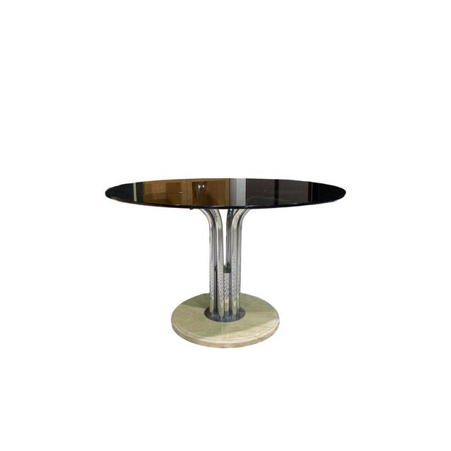 Italian Round Table by Gastone Rinaldi For Sale - Image 5 of 5