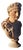 Bust in Terracotta by Traiano For Sale