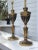 Mid-Century Modern Stiffel Mid-Century Modern Designed by Tommi Parzinger Enamel and Brass Table Lamps - a Pair For Sale - Image 3 of 11