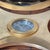 Metal Late 20th Century Black World Globe With Semiprecious Gemstones on Brass Base For Sale - Image 7 of 8